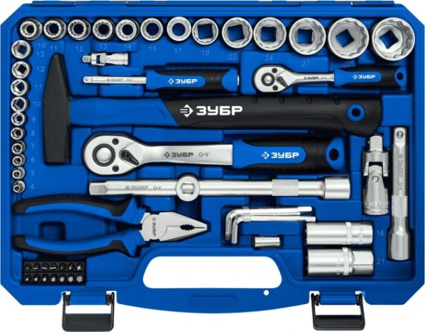 Набор инструментов ЗУБР Универсал-76 предметов [27670-H76]