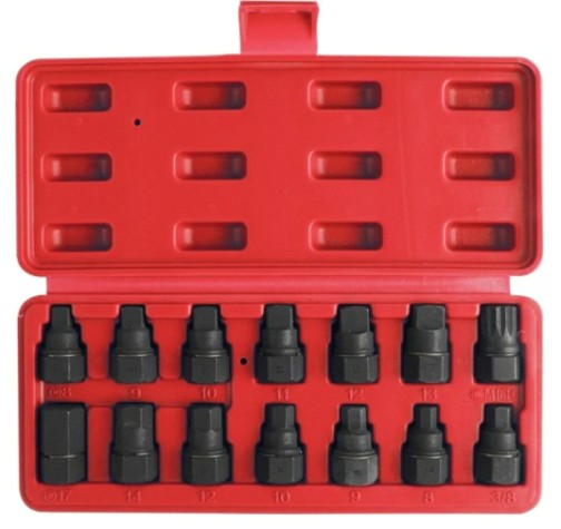 Набор ключей для сливных пробок СОРОКИН 40.175 14 шт.