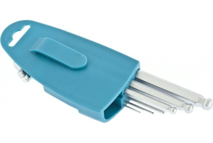 Набор ключей GROSS hex, 1,5–10 мм, s2, 9 шт. имбусовых, удлиненные с [16403]