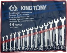 Набор ключей комбинированных KING TONY 1215MR 14 предметов