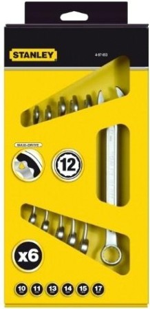 Набор ключей комбинированных STANLEY 4-87-054 8 предметов