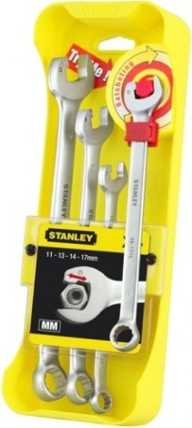 Набор ключей комбинированных STANLEY 4-95-597 4 предмета Набор ключей комбинированных STANLEY 4-95-597 4 предмета