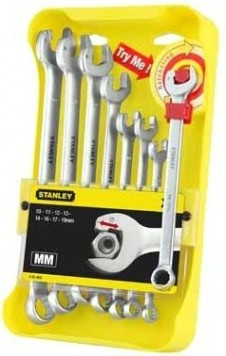 Набор ключей комбинированных STANLEY 4-95-660 8 предметов Набор ключей комбинированных STANLEY 4-95-660 8 предметов