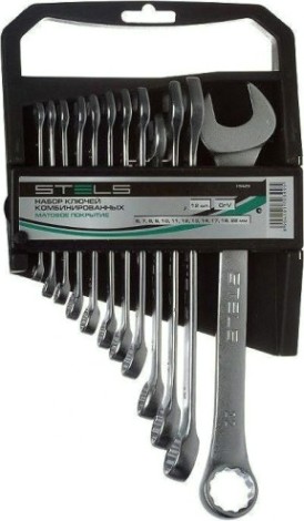 Набор ключей комбинированных STELS 15429 12 предметов Набор ключей комбинированных STELS 15429 12 предметов