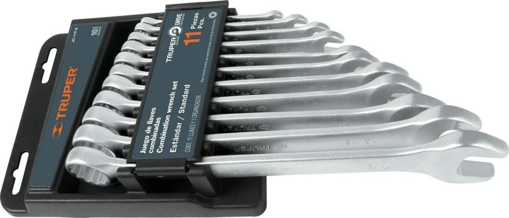Набор ключей комбинированных TRUPER JC-11M-E 11 предметов [15779]