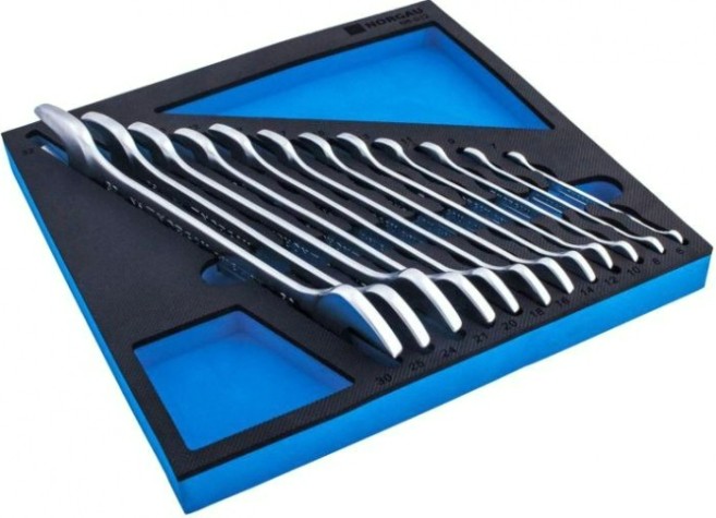 Набор ключей рожковых Norgau тип N6-012 12 предметов 060107812 [060107812]