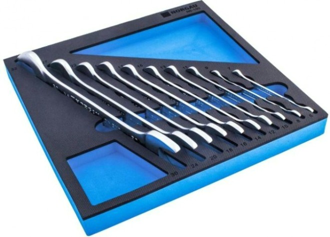 Набор ключей рожковых Norgau тип N6-100 10 предметов 060107810 [060107810]