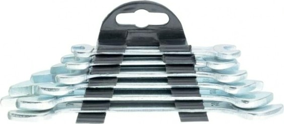 Набор ключей рожковых Sparta 6х17 мм, 6 предметов [152305]