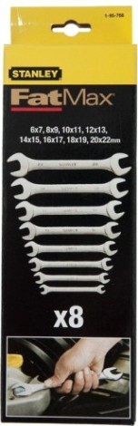 Набор ключей рожковых STANLEY 1-95-768 8 предметов Набор ключей рожковых STANLEY 1-95-768 8 предметов