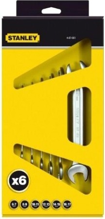 Набор ключей рожковых STANLEY 4-87-051 6 предметов Набор ключей рожковых STANLEY 4-87-051 6 предметов