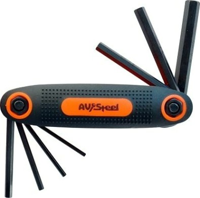 Набор ключей шестигранных AV Steel AV-361208 8 предметов