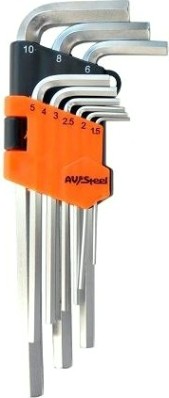 Набор ключей шестигранных AV Steel AV-362109 9 предметов