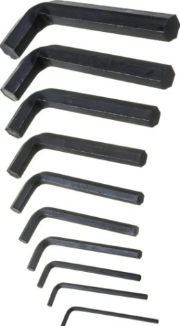 Набор ключей шестигранных Biber 90502 2-14мм 10шт. [тов-085695]