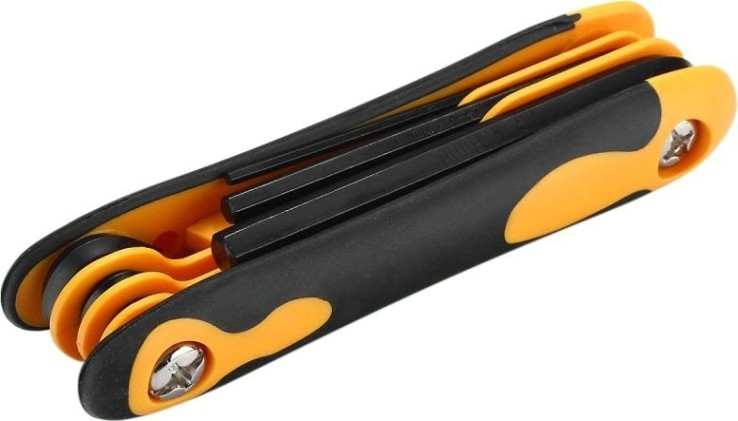 Набор ключей шестигранных DEKO HT07 складных 8 в 1 [065-0588]