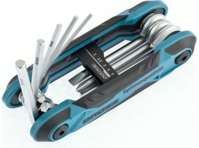 Набор ключей шестигранных GROSS 16414 имбусовых, 8 шт. Набор ключей шестигранных GROSS 16414 имбусовых, 8 шт.