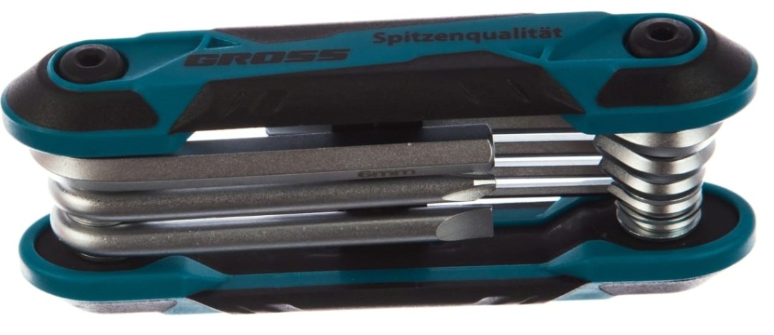 Набор ключей шестигранных GROSS 16414 имбусовых, 8 шт. Набор ключей шестигранных GROSS 16414 имбусовых, 8 шт.