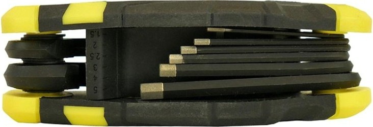 Набор ключей шестигранных HANSKONNER HK1045-04-8H s2 8шт 1,5-8мм, склад. кейс