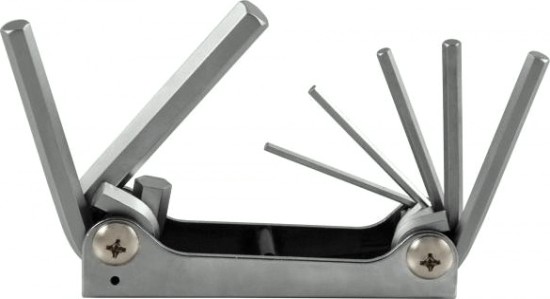 Набор ключей шестигранных JONNESWAY H01M07SF в ключнице, 7 предметов [047089]