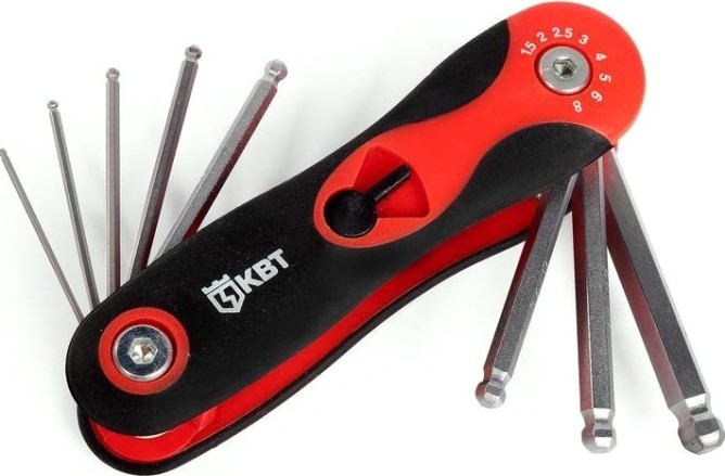 Набор ключей шестигранных КВТ НТК-Ш-08 [80957]