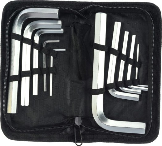 Набор ключей шестигранных STAYER HEX 2 "master" короткие, cr-v, 10 пр. [2740-H10_z01]