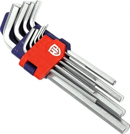 Набор ключей шестигранных WORKPRO WP222004 9шт. в держателе Набор ключей шестигранных WORKPRO WP222004 9шт. в держателе