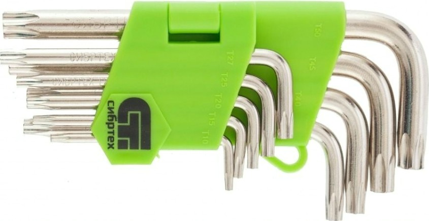 Набор ключей СИБРТЕХ 12321 9 предметов Набор ключей СИБРТЕХ 12321 9 предметов