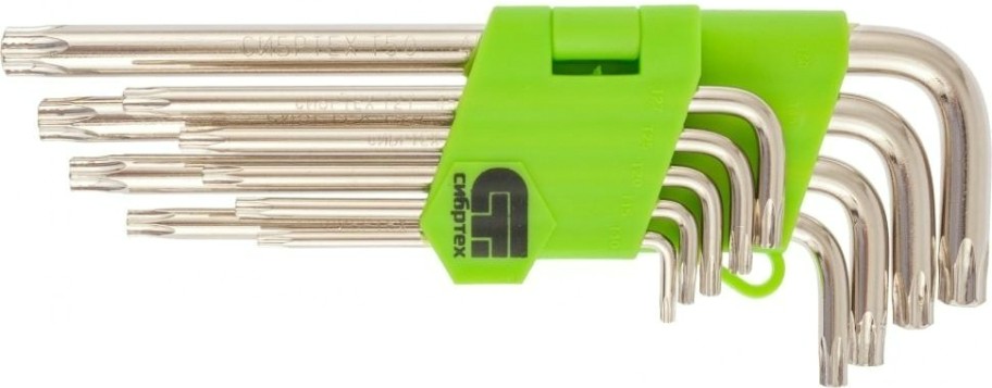 Набор ключей СИБРТЕХ 12322 9 предметов Набор ключей СИБРТЕХ 12322 9 предметов