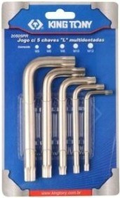 Набор ключей SPLINE KING TONY 20505PR01