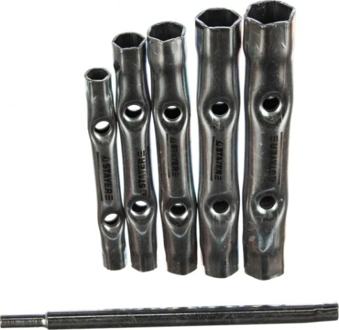 Набор ключей STAYER MASTER трубчатые 8-17 мм, 6 предметов [2719-H6]