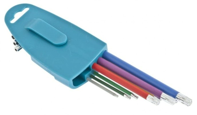 Набор ключей TORX GROSS 16402 T10-T50, 9 предметов