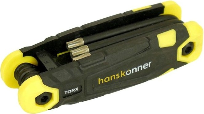 Набор ключей TORX HANSKONNER HK1045-04-8T s2 8шт t9-t40, кейс Набор ключей TORX HANSKONNER HK1045-04-8T s2 8шт t9-t40, кейс
