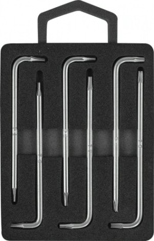 Набор ключей TORX JONNESWAY H09MT06S с центрированным штифтом Т4-9, 6 предметов [047101]