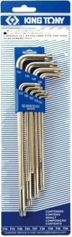 Набор ключей TORX KING TONY 20409PR Набор ключей TORX KING TONY 20409PR