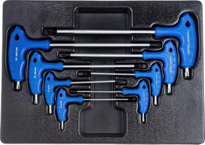 Набор ключей TORX KING TONY 9-22308TR ложемент, 8 предметов Набор ключей TORX KING TONY 9-22308TR ложемент, 8 предметов