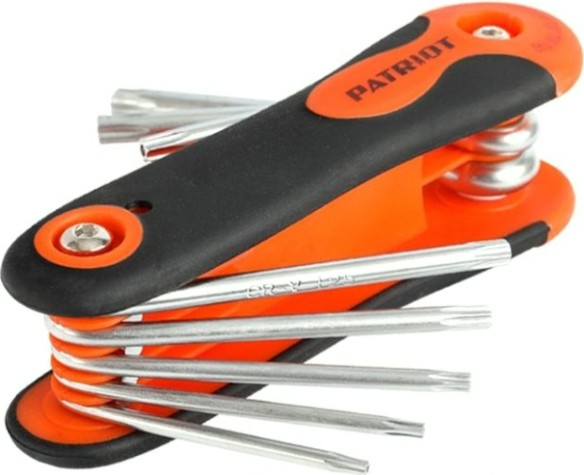 Набор ключей TORX PATRIOT SKT-8FT9-T40 складные [350002009]