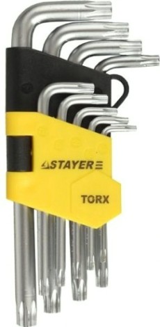 Набор ключей TORX STAYER "MASTER" 2743-H9 [2743-H9]