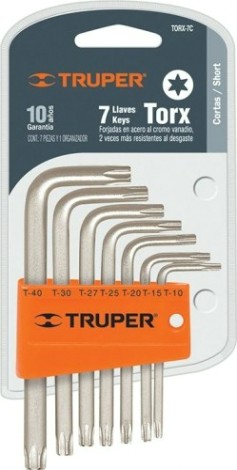 Набор ключей TORX TRUPER TORX-7C [15552]
