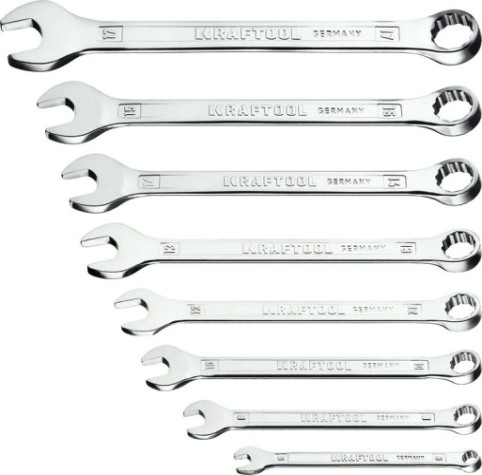 Набор комбинированных гаечных ключей KRAFTOOL 6-17 мм, 8 предметов 27079-H8C_z01 [27079-H8C_z01]