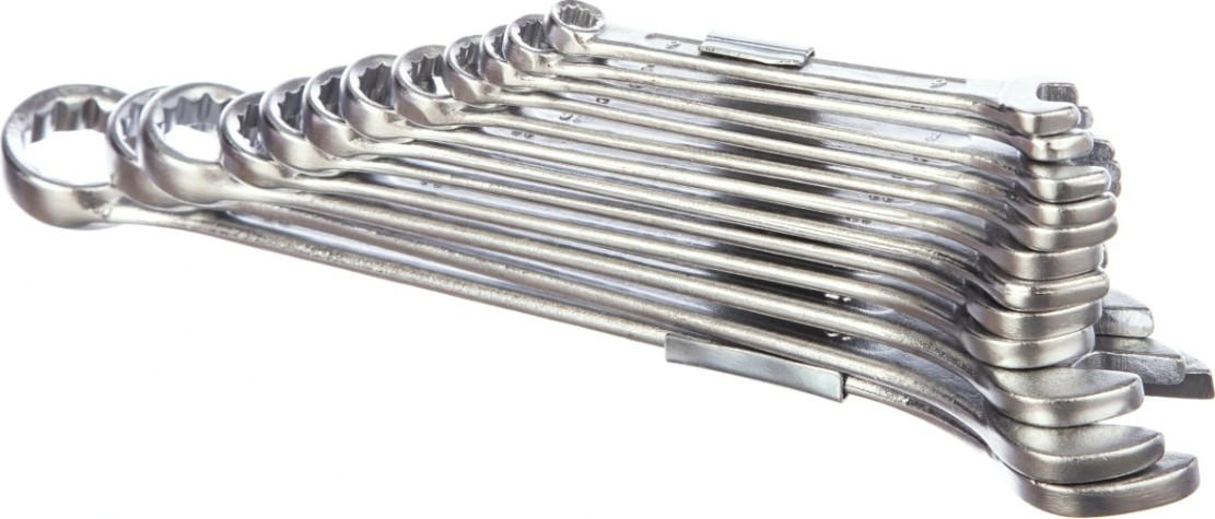 Набор комбинированных ключей Biber 90653 6-22мм 12шт. [тов-093080]