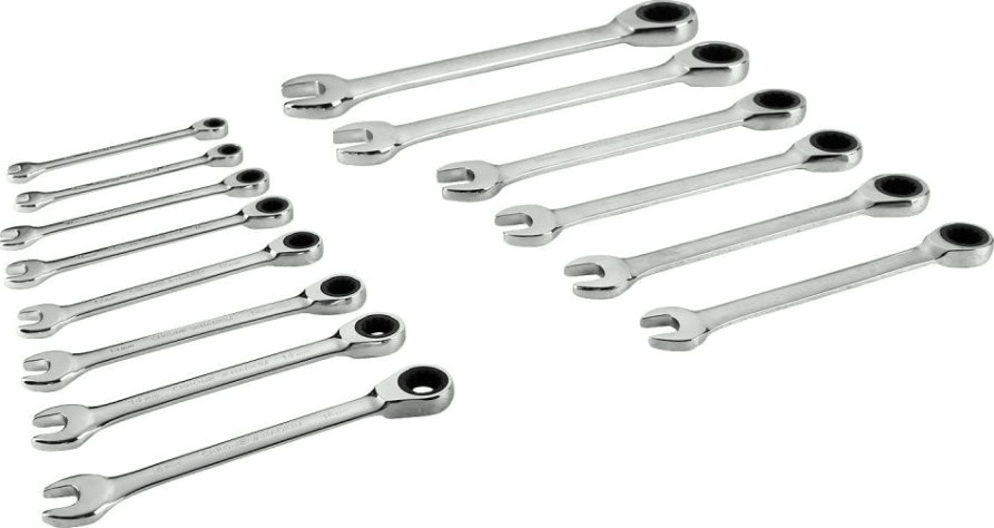 Набор комбинированных ключей DEKO dkht14 трещоточных в сумке (14 предметов) [065-0989]