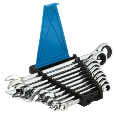 Набор комбинированных ключей GOODKING TKK-10010 трещоточных, 10 предм.