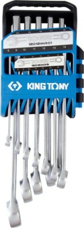 Набор комбинированных ключей KING TONY 8-22 мм 12 предметов [12D12MRS]