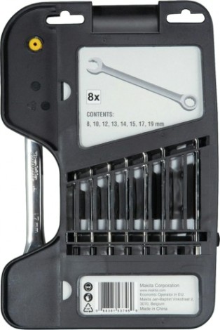 Набор комбинированных ключей MAKITA B-65523 8 шт. Набор комбинированных ключей MAKITA B-65523 8 шт.