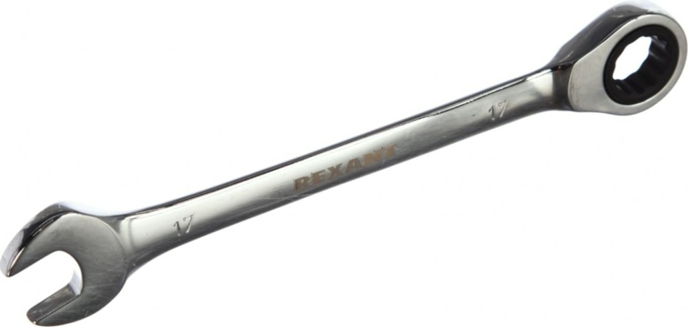 Набор комбинированных ключей REXANT 12-5841-1 трещоточных CRV, 5 шт [12-4841-1]