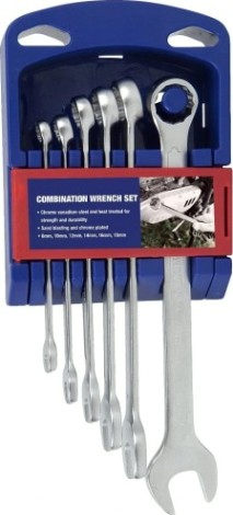 Набор комбинированных ключей WORKPRO WP202501 6шт. (8-18мм) Набор комбинированных ключей WORKPRO WP202501 6шт. (8-18мм)