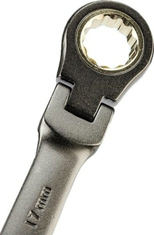 Набор комбинированных ключей WORKPRO WP202521 трещоточные с шарниром 8шт. (9-17мм)