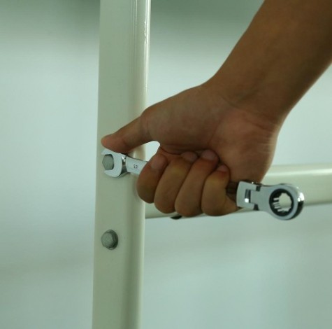 Набор комбинированных трещоточных ключей DEKO RW02 8-17 мм, 6 предметов [065-0550]