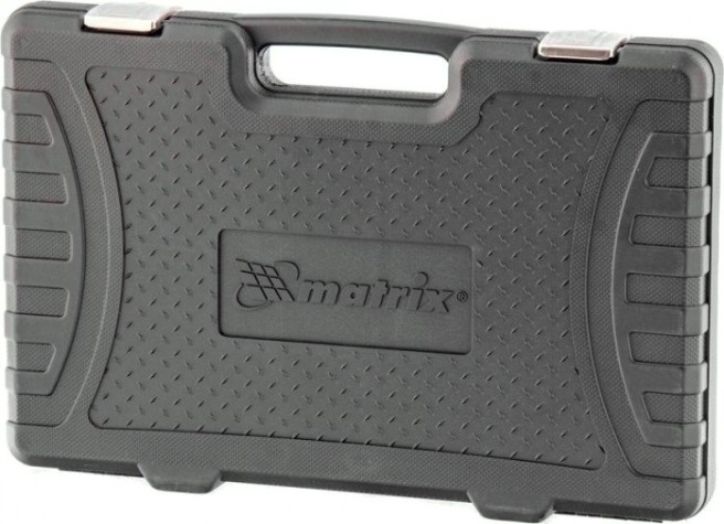 Набор комбинированных трещоточных ключей MATRIX шарнирные, 13 предметов 14798 [14798]