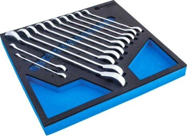 Набор комбинированных трещоточных ключей Norgau тип N7R-012 набор с 12 предметов [060240812]