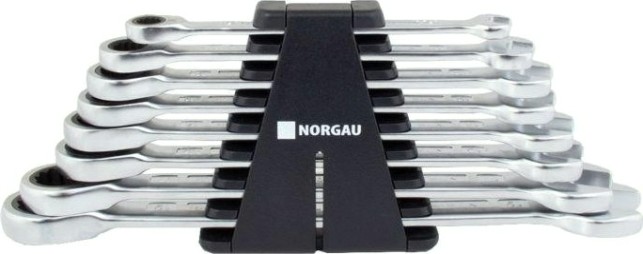 Набор комбинированных трещоточных ключей Norgau тип NWS7R с 8 предметов [060240908]